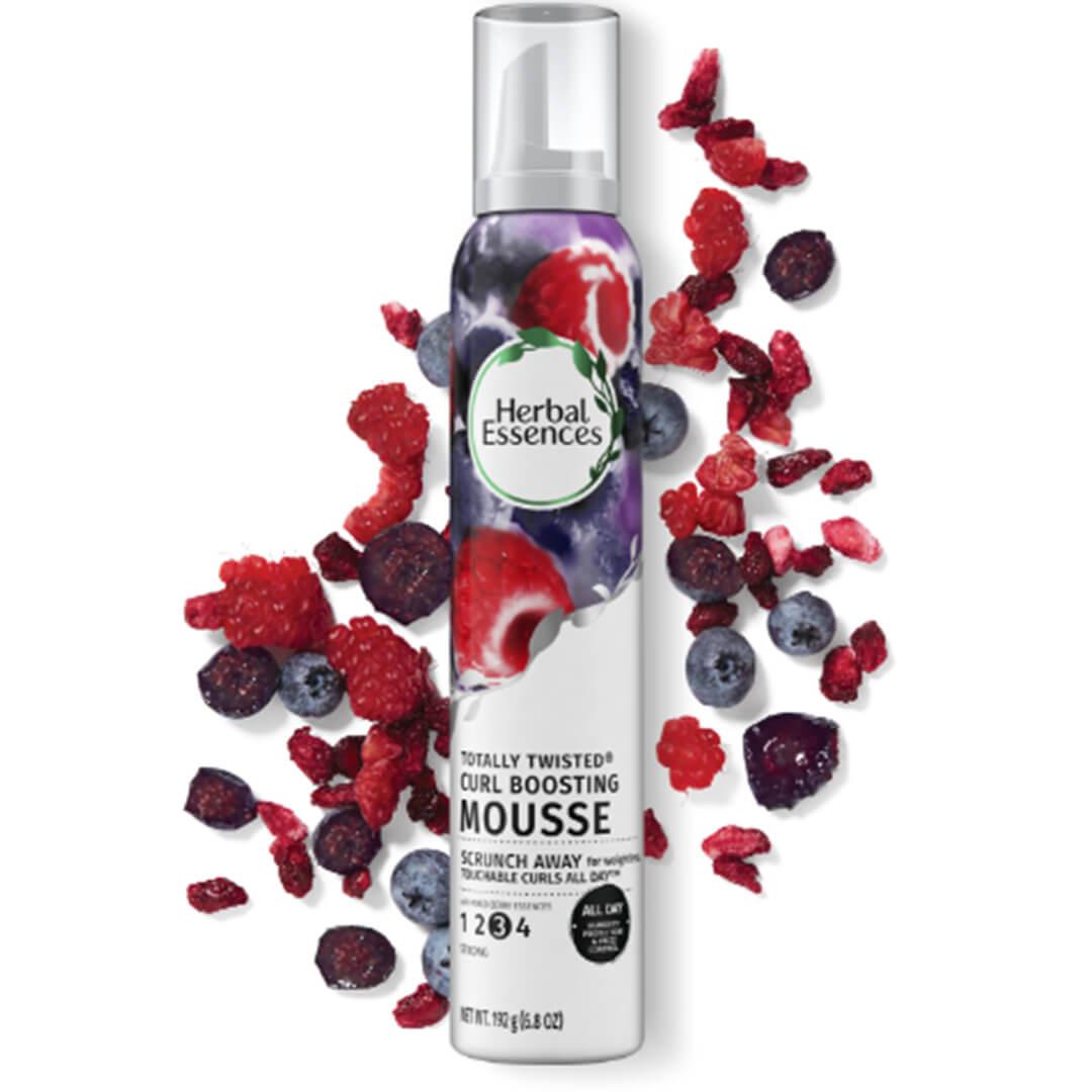 HERBAL ESSENCES Totally Twisted Curl Boosting Mousse 