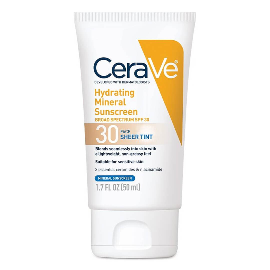 CERAVE Hydrating Sunscreen Face Sheer Tint SPF 30