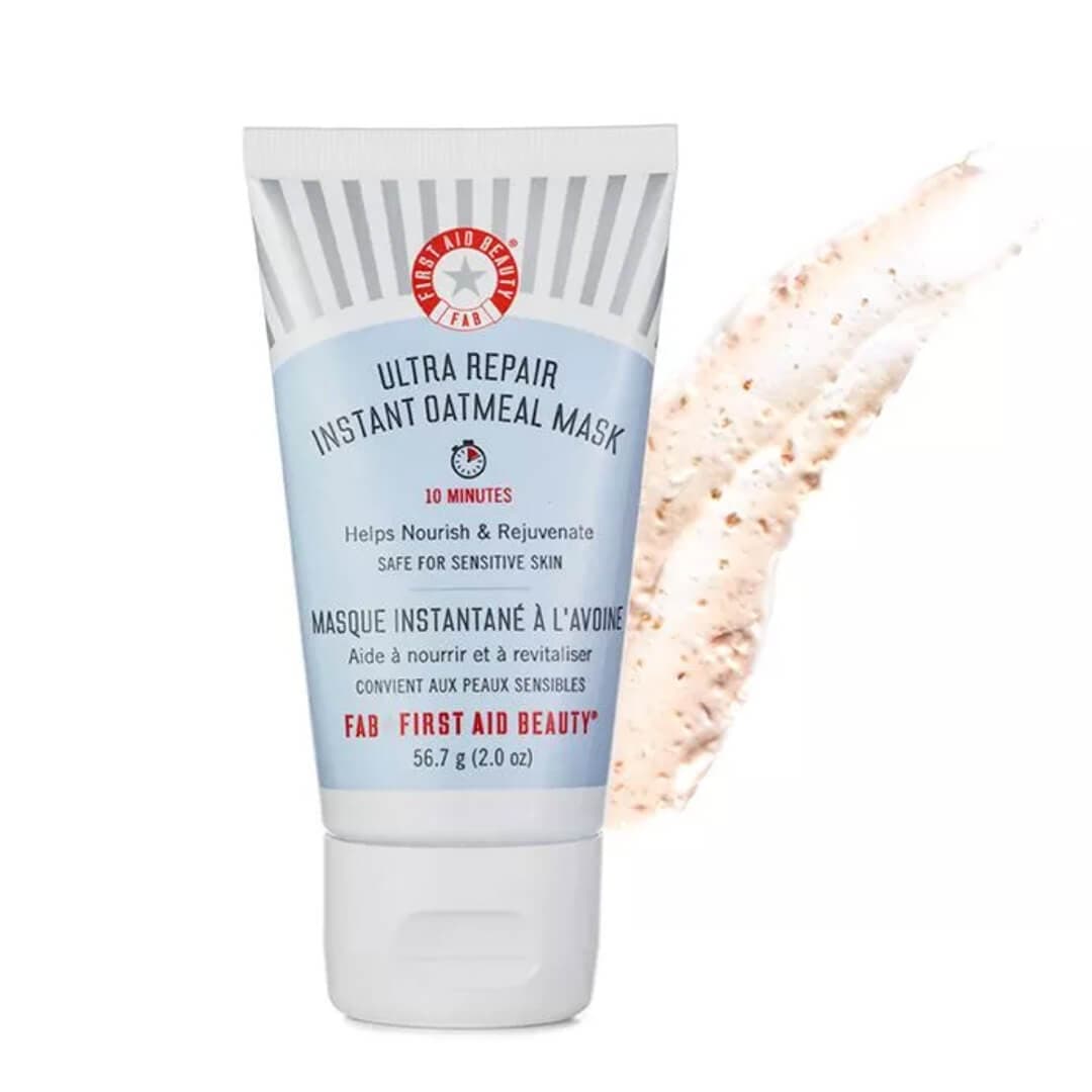 An image of FIRST AID BEAUTY Ultra Repair Instant Oatmeal Mask.