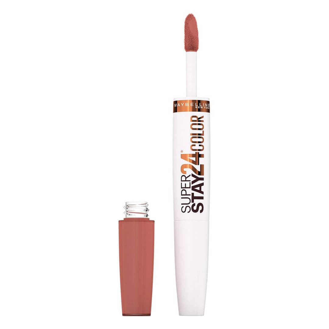 MAYBELLINE NEW YORK Super Stay 24 2-Step Liquid Lipstick Makeup in Caramel Crush