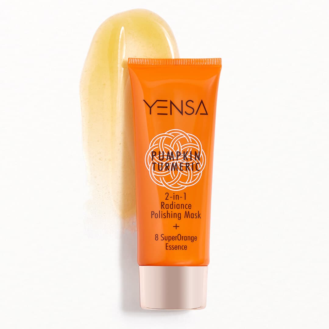 YENSA Pumpkin Turmeric 2-in-1 Radiance Polishing Mask
