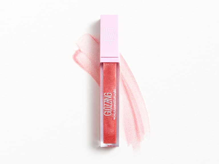 LAURA MAKEUP LABS Glozzing Sparkly Lipgloss in Myzztic