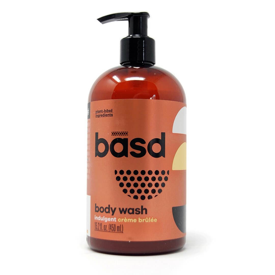 An image of BASD BODY CARE Indulgent Crème Brûlée Body Wash.