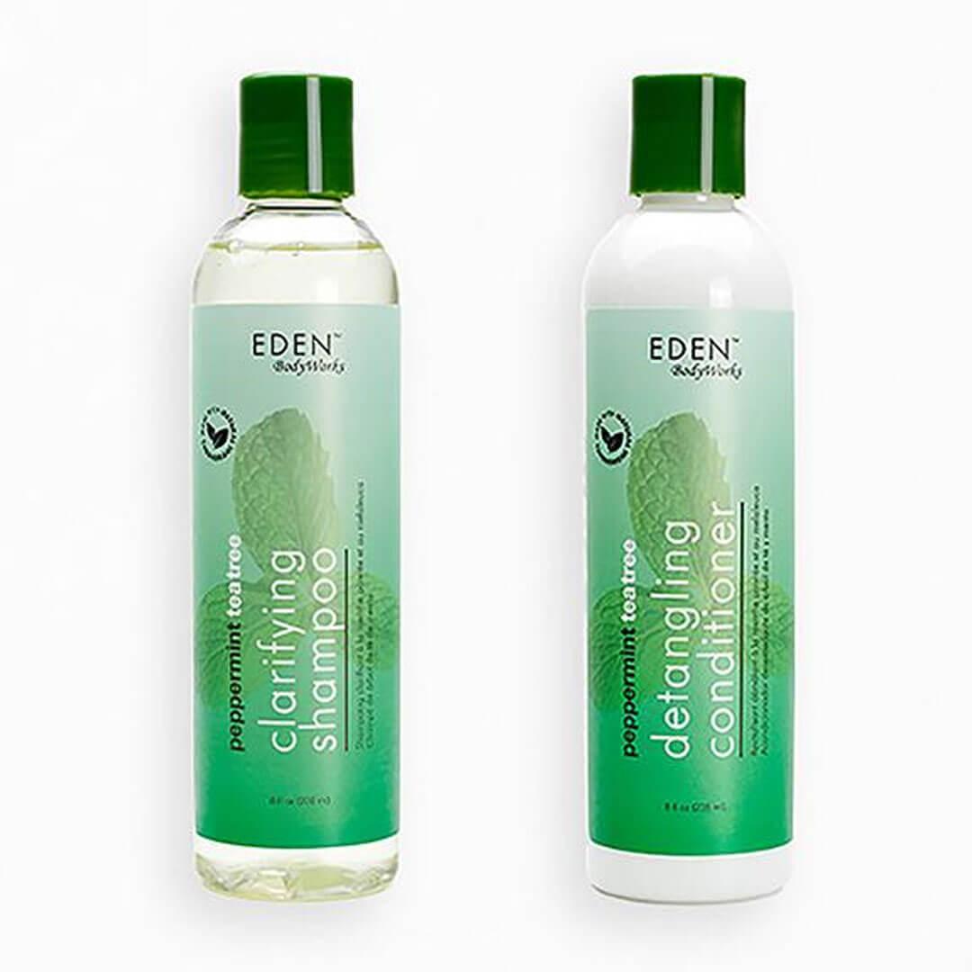 EDEN BODYWORKS Peppermint Tea Tree Shampoo & Conditioner