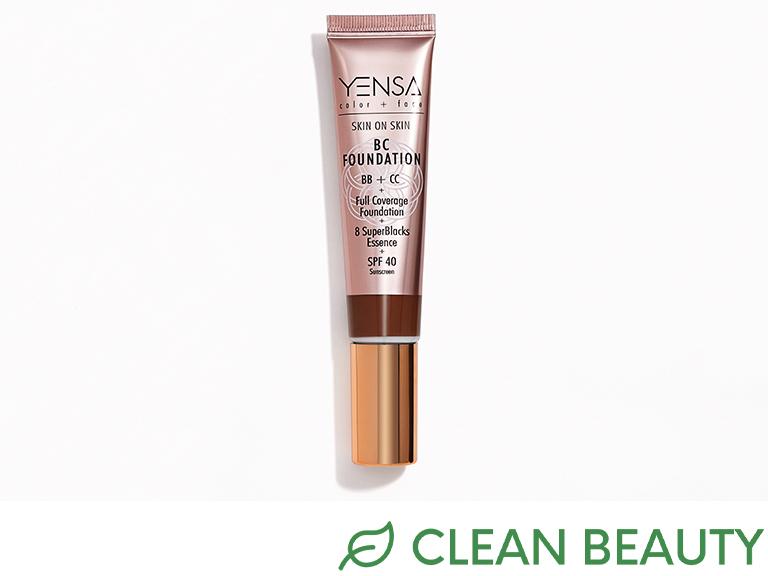 YENSA BEAUTY Skin on Skin BC Foundation in Deep Warm_Clean