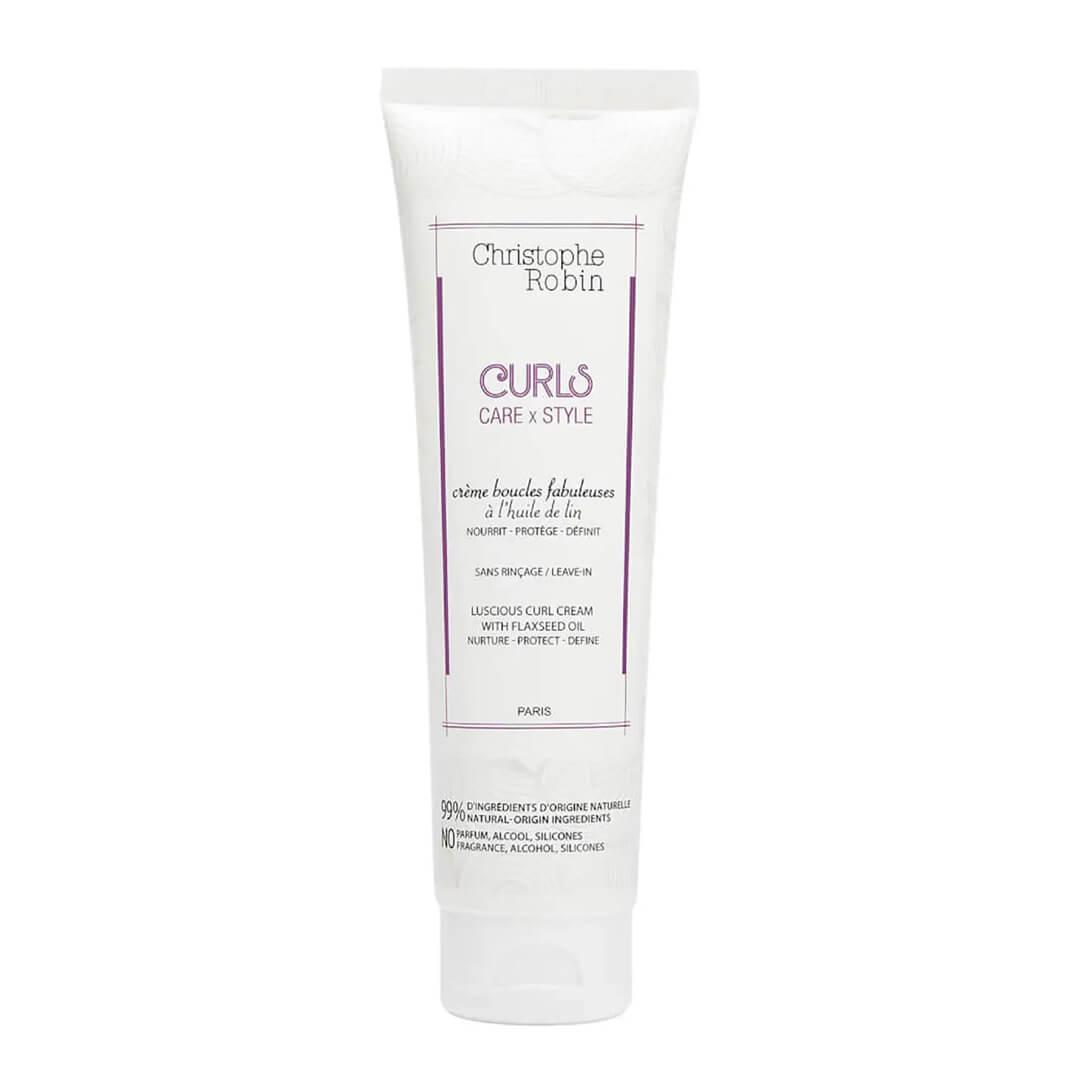 CHRISTOPHE ROBIN Luscious Curl Cream with Flaxseed Oil