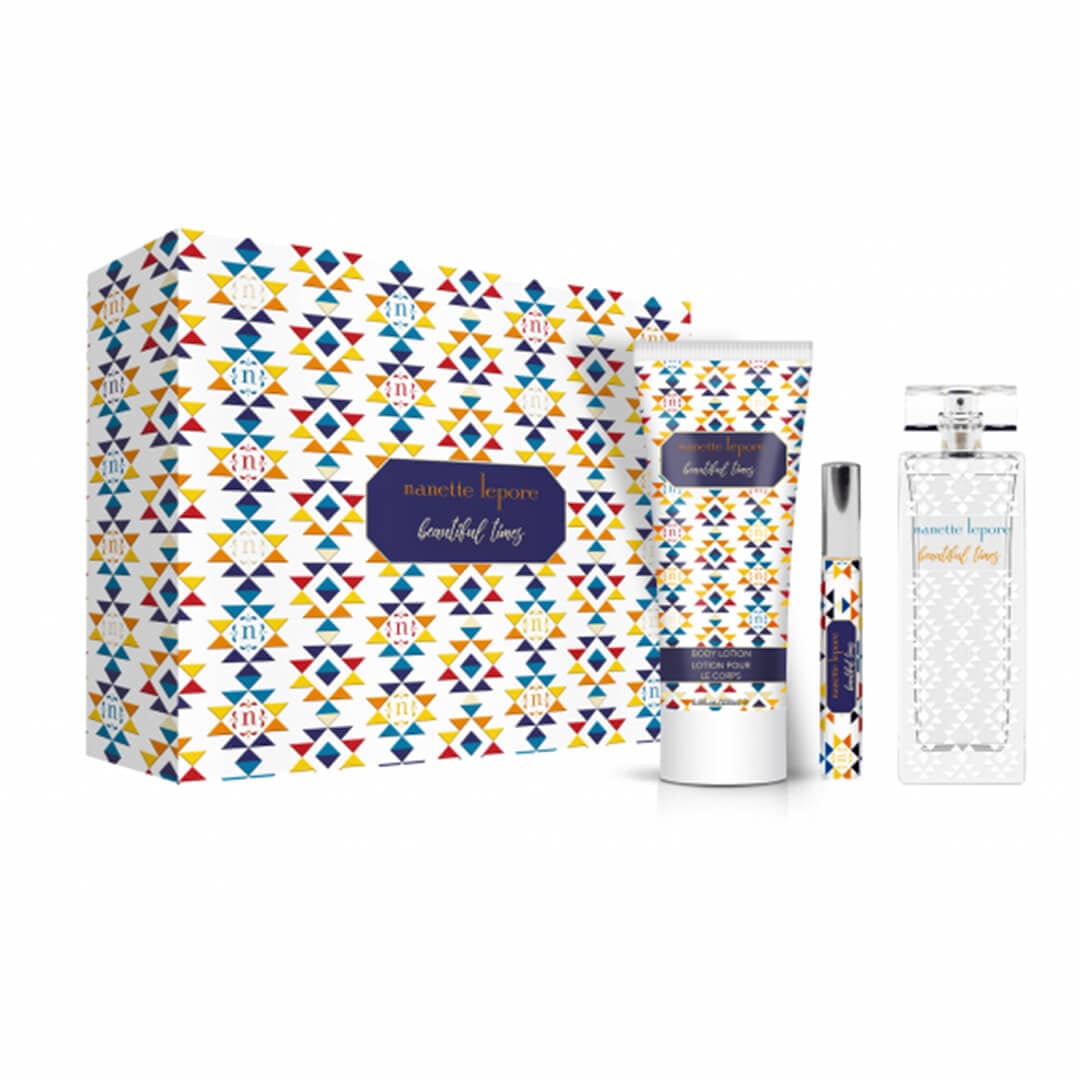 NANETTE LEPORE Beautiful Times Eau de Parfum 3 Piece Gift Set