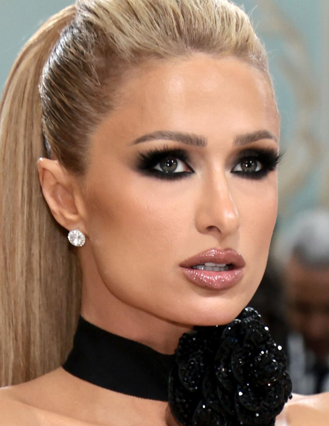 Paris Hilton attends The 2023 Met Gala Celebrating "Karl Lagerfeld: A Line Of Beauty" at The Metropolitan Museum of Art on May 01, 2023 in New York City