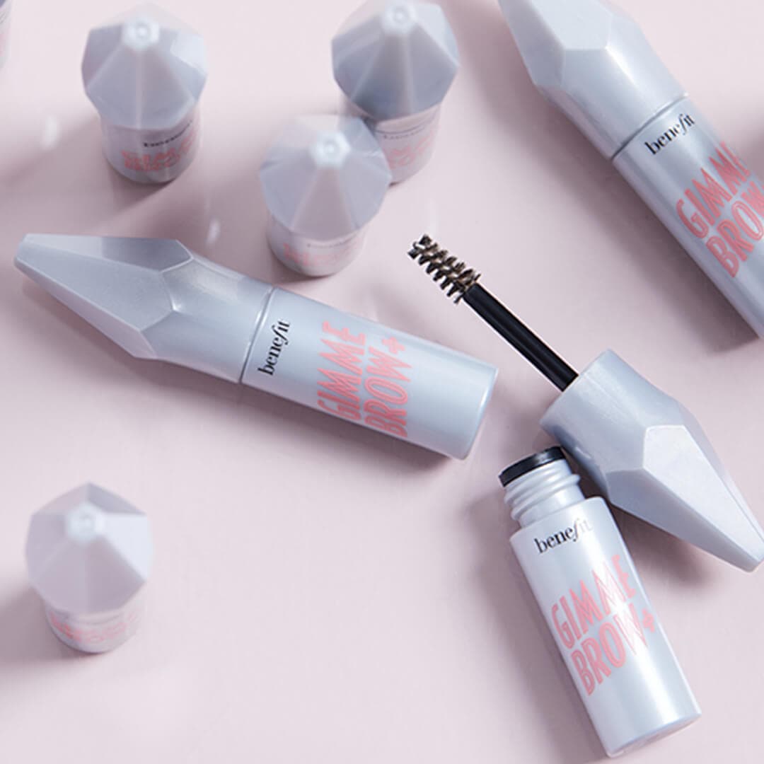 A photo of BENEFIT COSMETICS gimme brow volumizing eyebrow gel products
