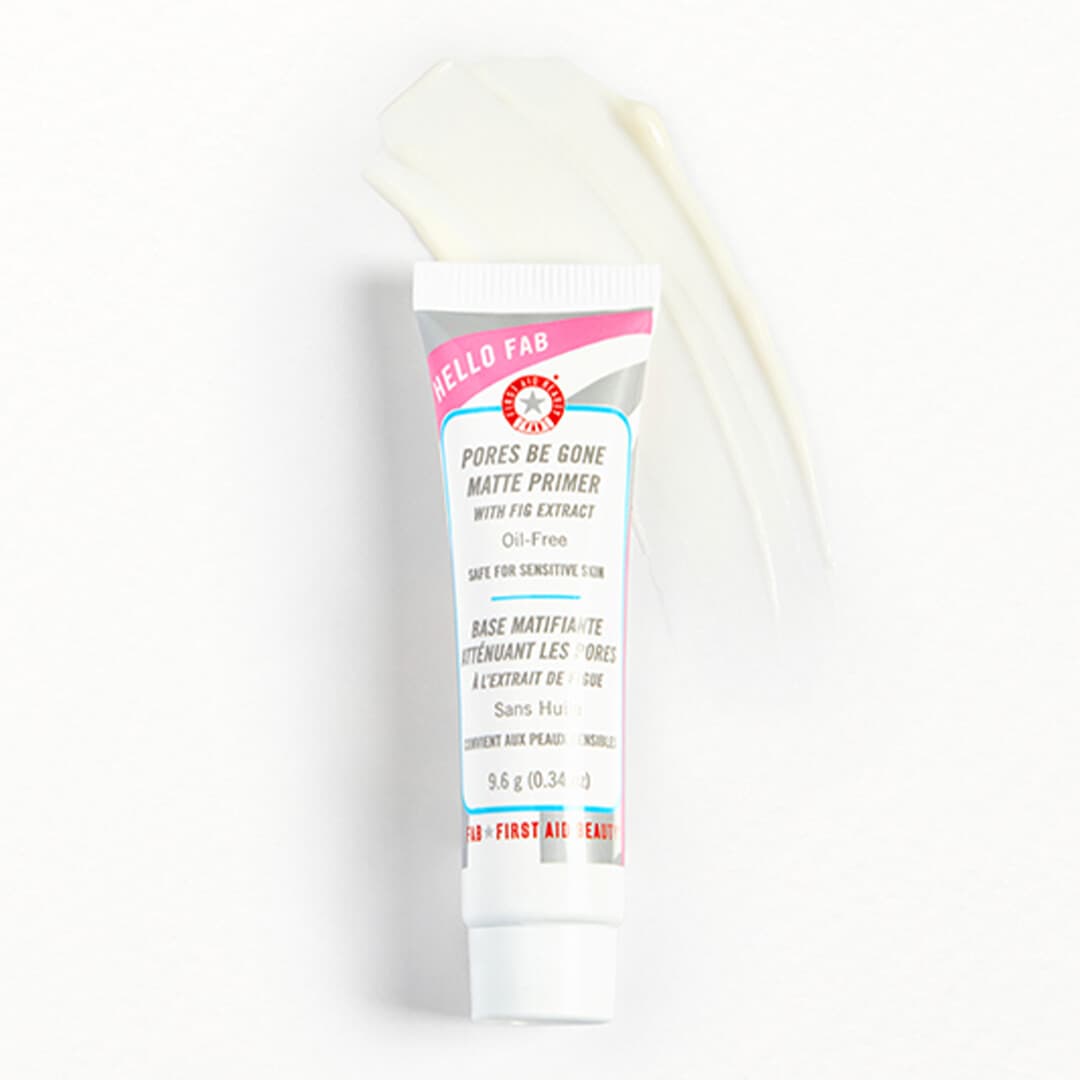 An image of FIRST AID BEAUTY Hello FAB Pores Be Gone Matte Primer.