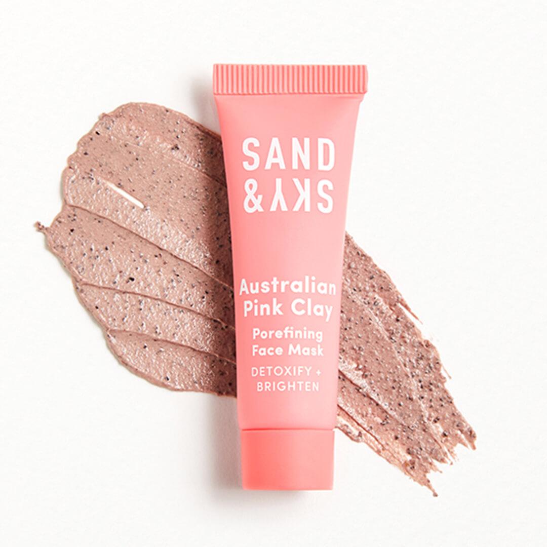 SAND & SKY Australian Pink Clay - Porefining Face Mask