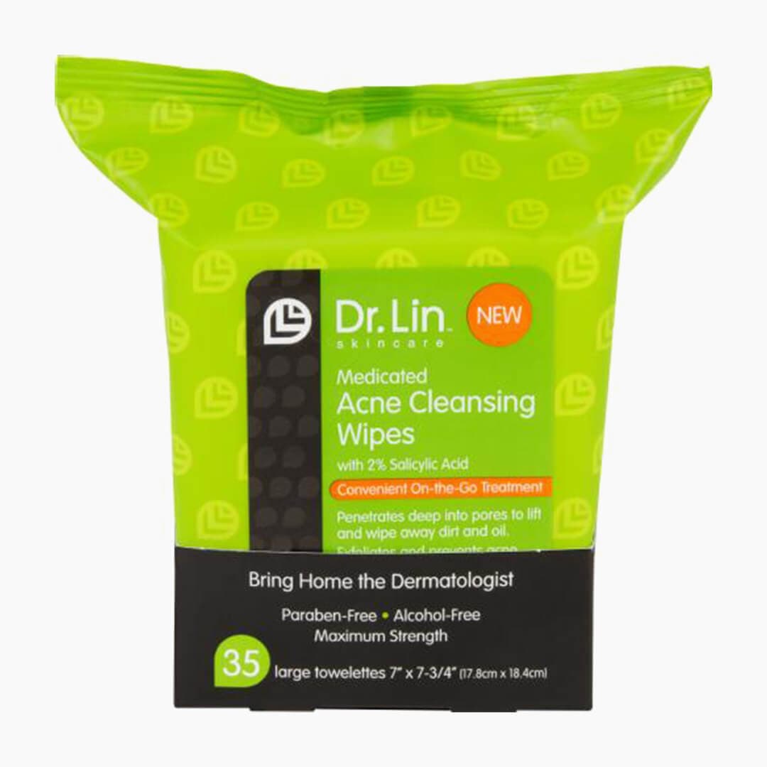 DR. LIN SKINCARE Medicated Acne Cleansing Wipes
