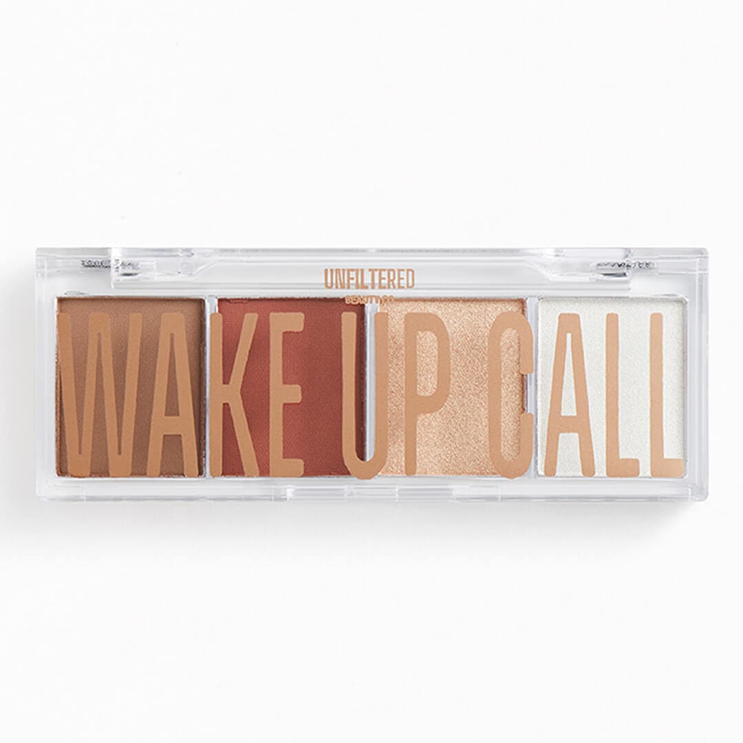 UNFILTERED BEAUTY CO Wake Up Call Eyeshadow Palette in Morning Brew