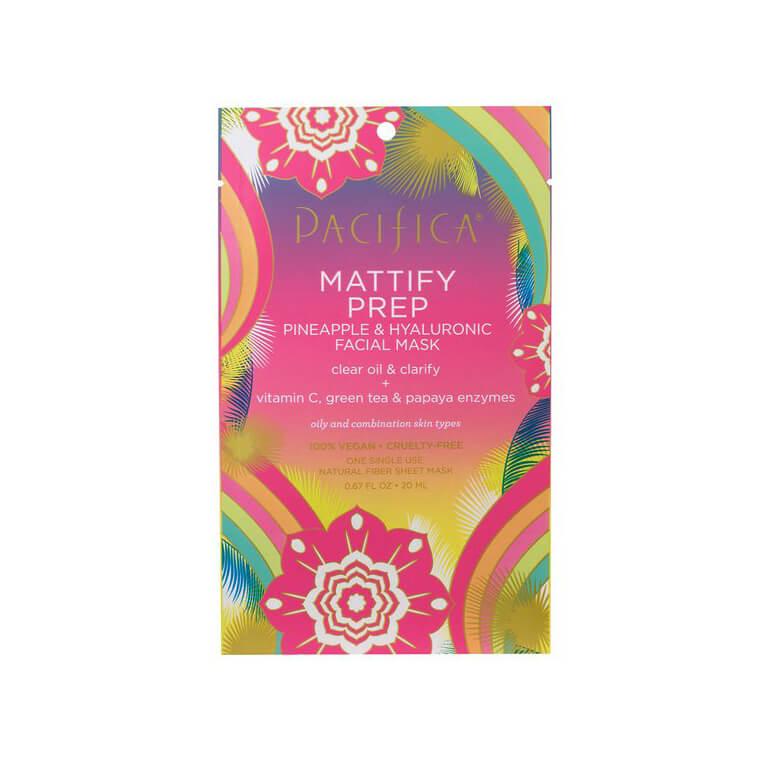 PACIFICA BEAUTY Mattify Prep Pineapple & Hyaluronic Facial Mask