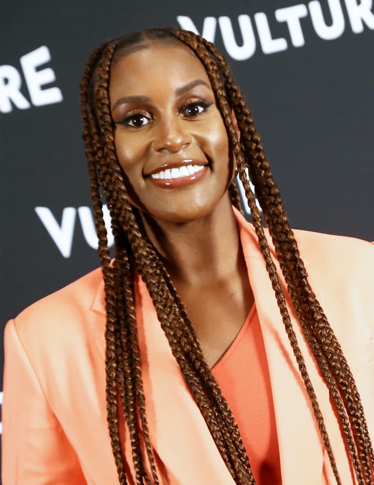 Waist-length box braids are clearly a trend for 2021, as evidenced ...