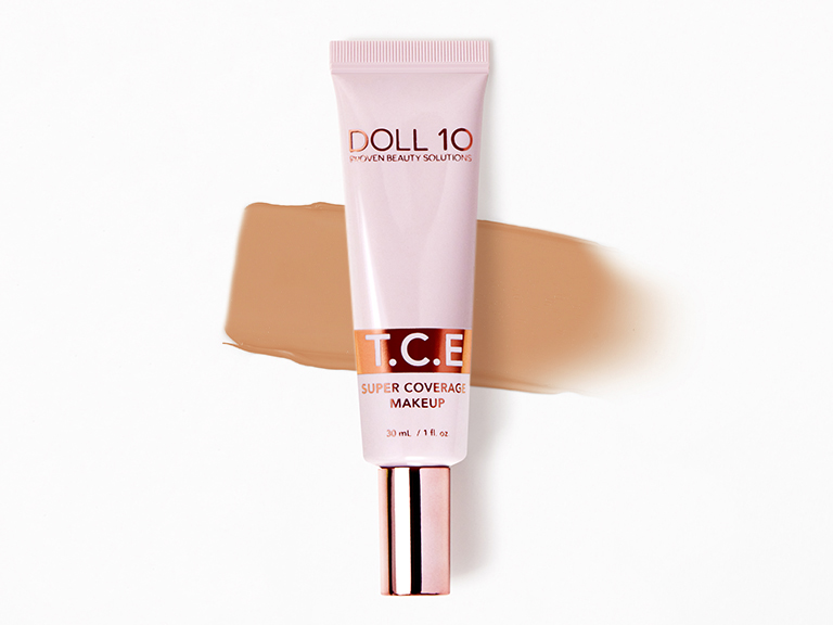 TCE Foundation in Tan by Doll 10 Beauty Color Complexion Foundation IPSY