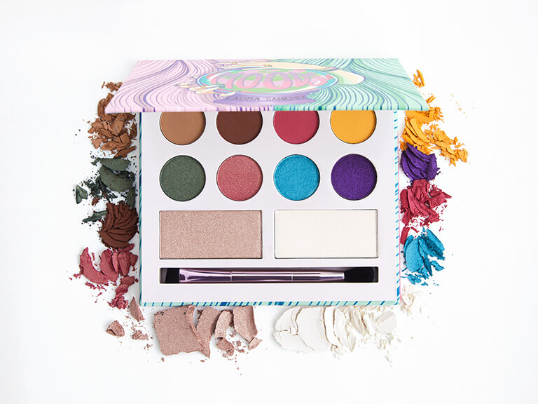Moods Eyeshadow and Highlighter Palette by LAURA MAKEUP LABS Color Palettes & Sets