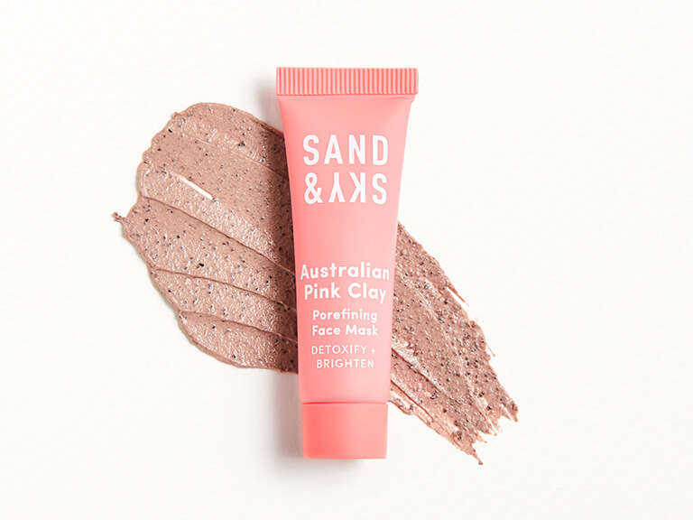 Pink Clay Porefining Face Mask by SAND & SKY Skin | Treatment | Non-Sheet | IPSY