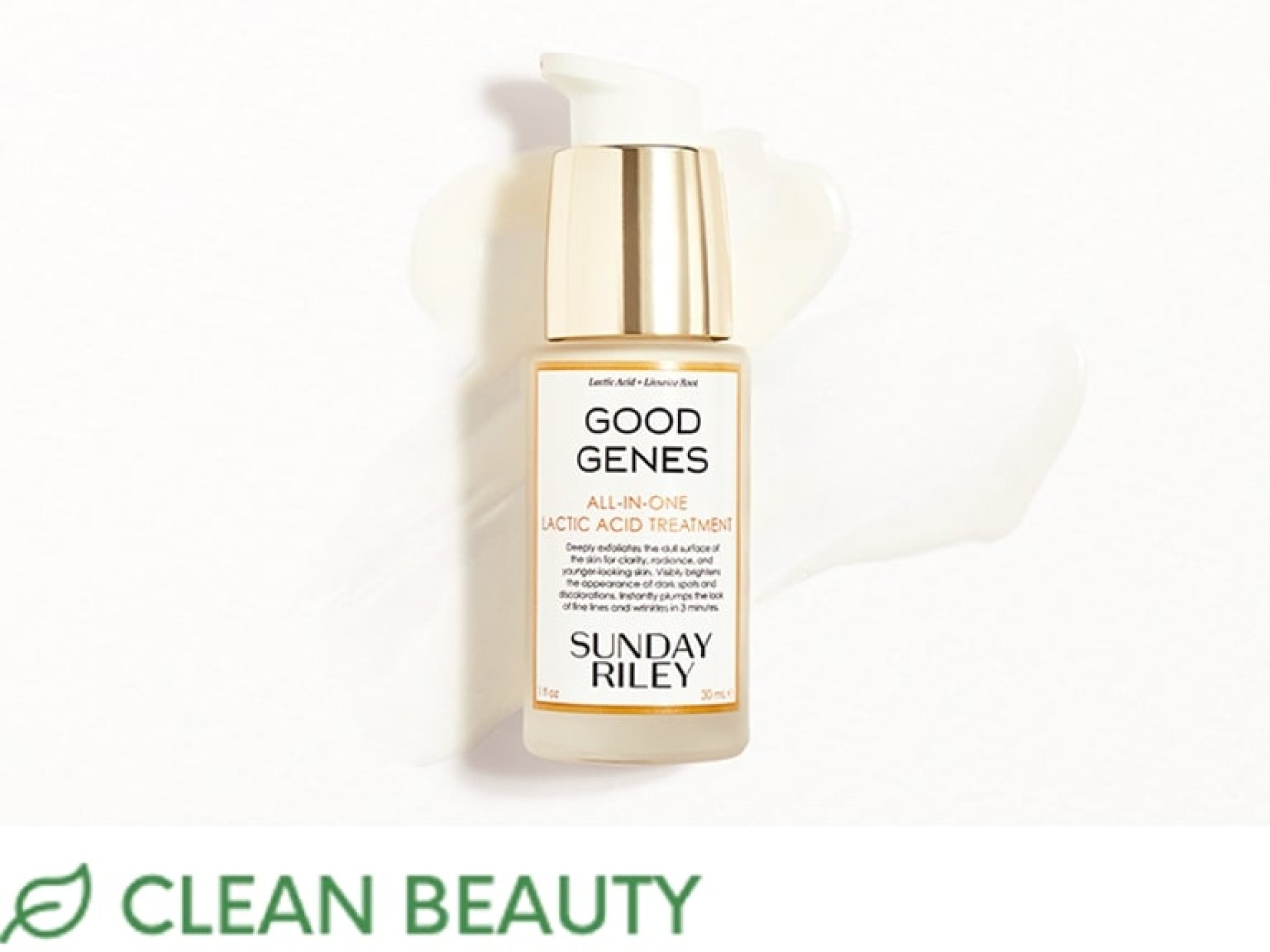 SUNDAY RILEY Good Genes All-in-One Lactic Acid Treatment (CLEAN)