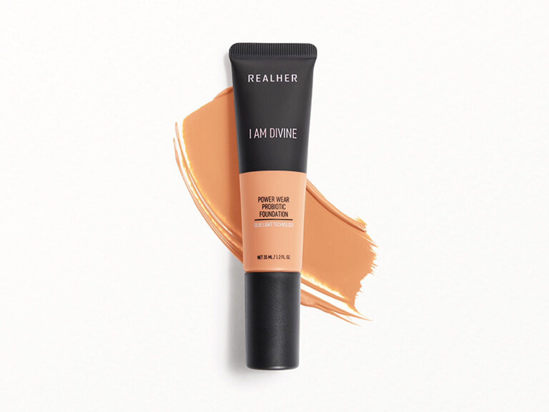 REALHER Power Wear Probiotic Foundation in I Am Divine