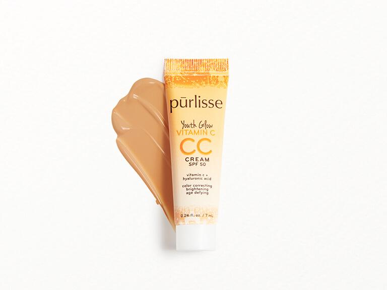 Youth Glow Vitamin C CC Cream SPF50 by PURLISSE BEAUTY