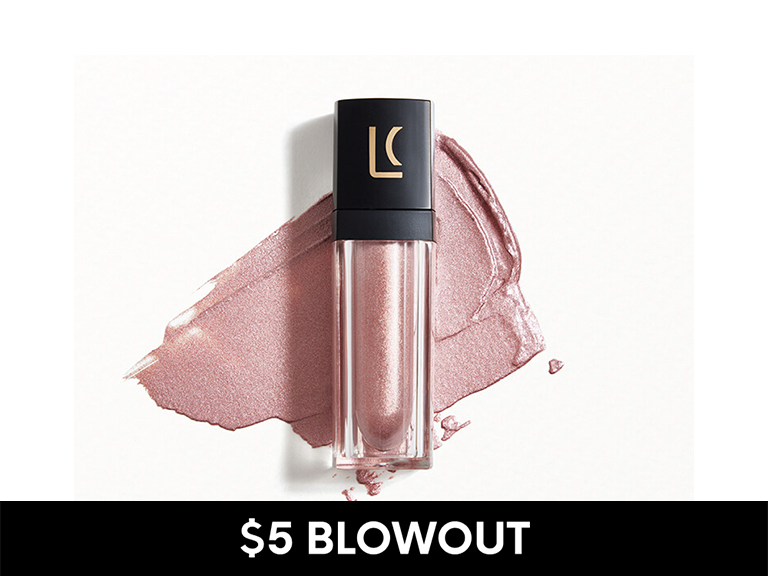 Lucky Chick Liquid Shimmer Eyeshadow - Glittering Pink Rose Quartz -  Natural Blendable Gel for All Day Wear - Paraben & Cruelty Free Formula