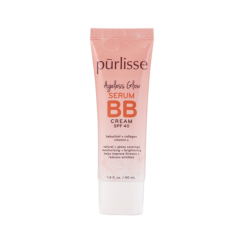 Ageless Glow Serum BB Cream with SPF 40 by PURLISSE BEAUTY | Color ...