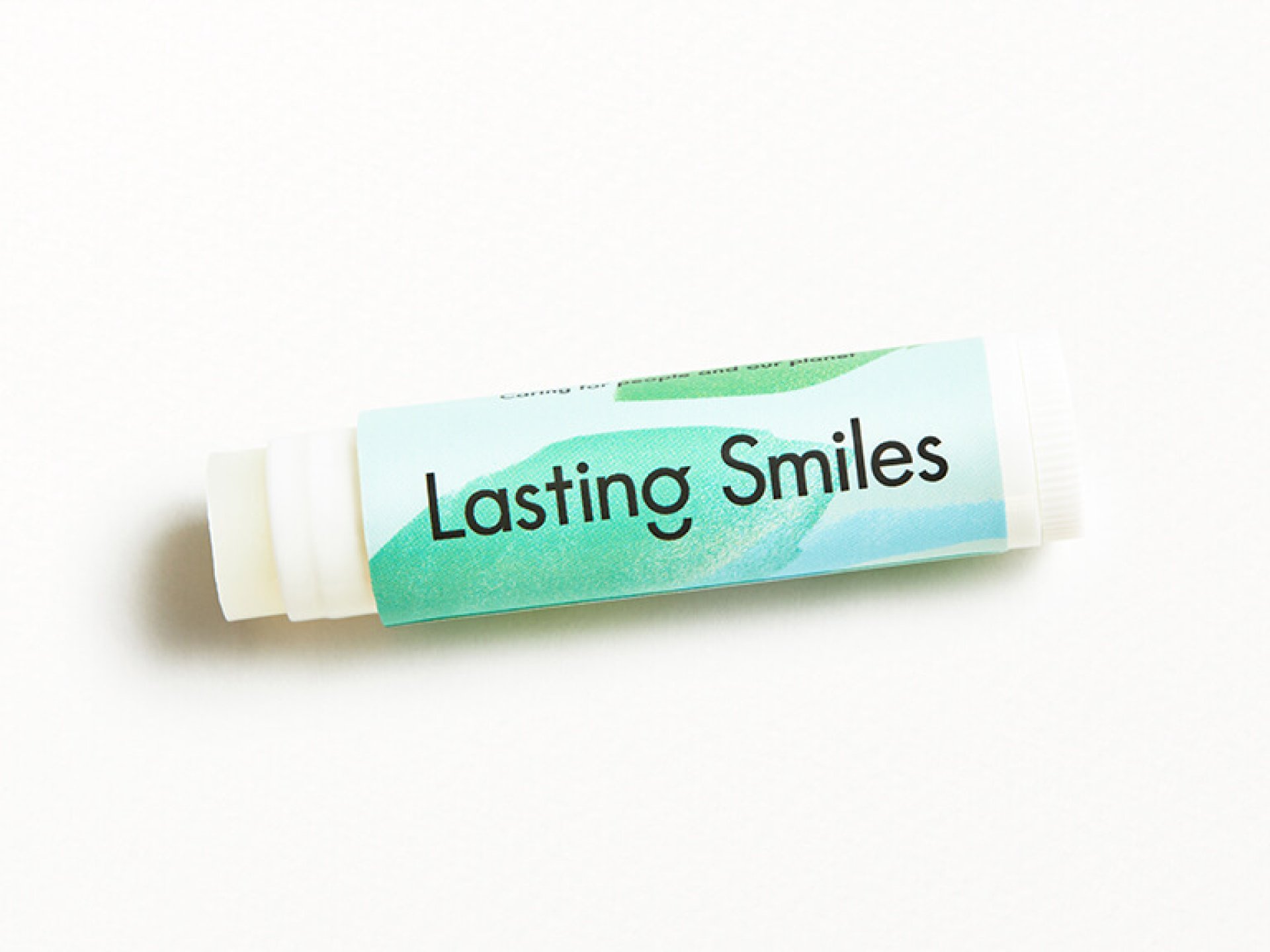 LASTING SMILES Lip Balm in Peppermint Creme