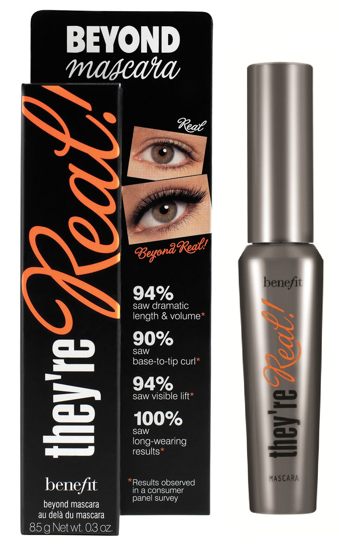 Benefit Cosmetics They're Real Beyond Mascara Duo Set Black, 0.3 Ounce