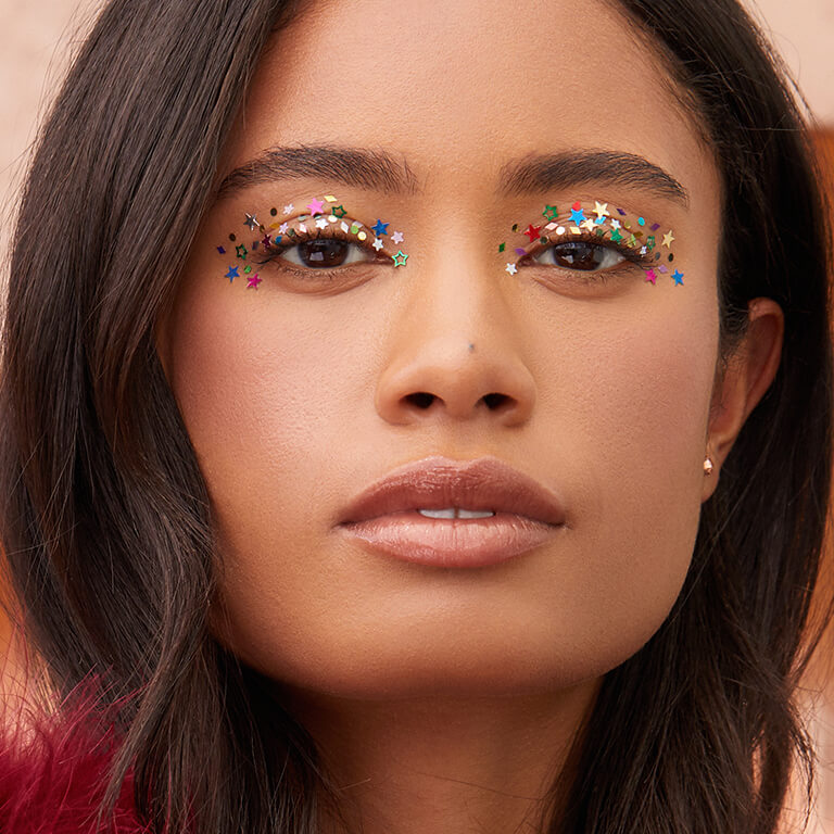 Runway Beauty Trend: Glitter Eye Makeup