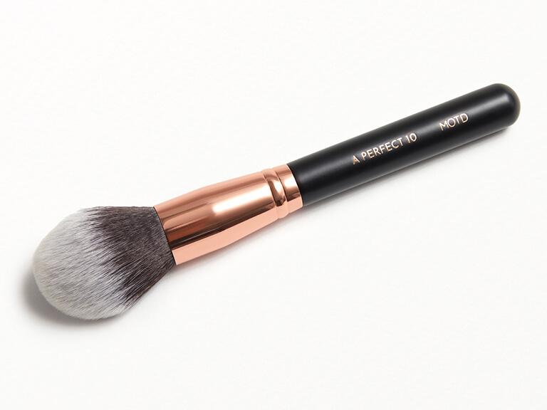 A Perfect 10 Tapered Face Brush by MOTD COSMETICS Color Tools