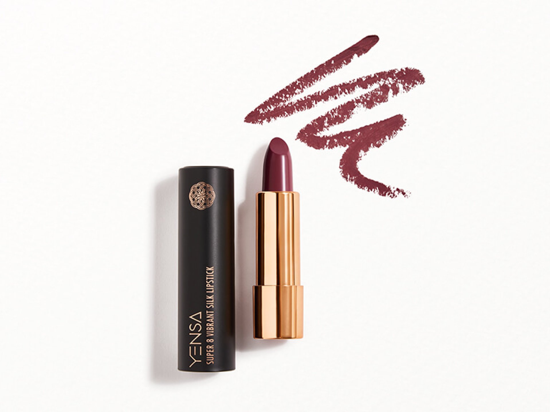 YENSA BEAUTY Super 8 Vibrant Silk Lipstick in Noble