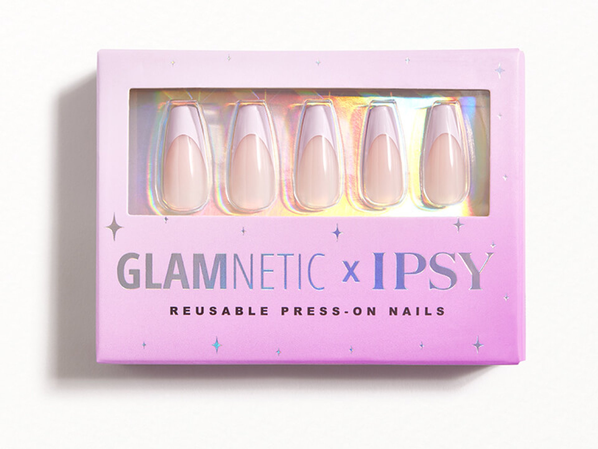 GLAMNETIC Glamnetic x IPSY Reusable Press-On Nails in LILAC SKY