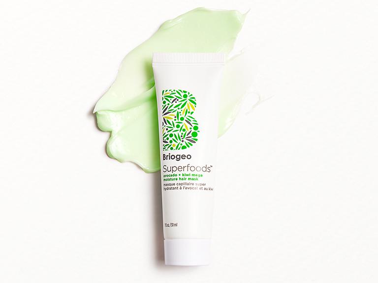 SuperfoodsTM Avocado + Kiwi Mega Moisture Hair Mask by BRIOGEO HAIR