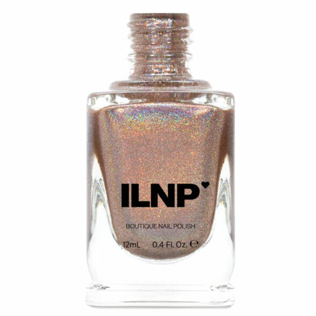 ILNP Nail Polish in Cozy Medium Beige Ultra Holographic