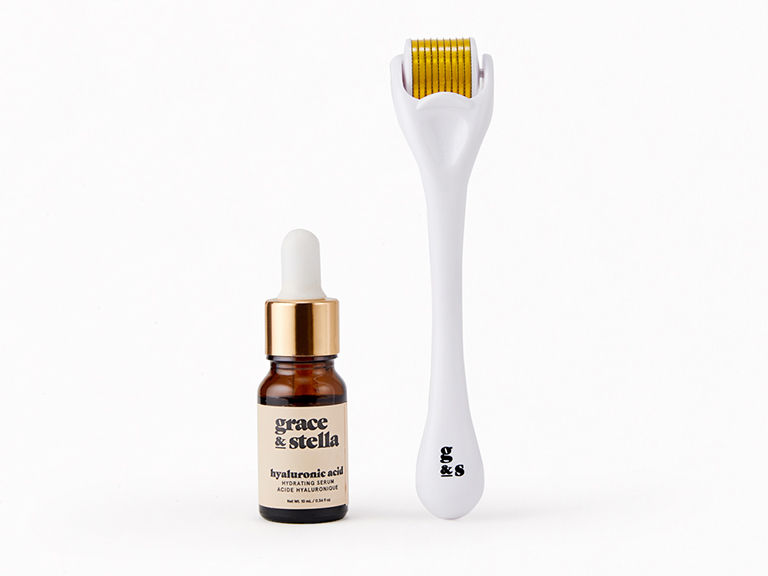 grace & stella microneedle derma roller set