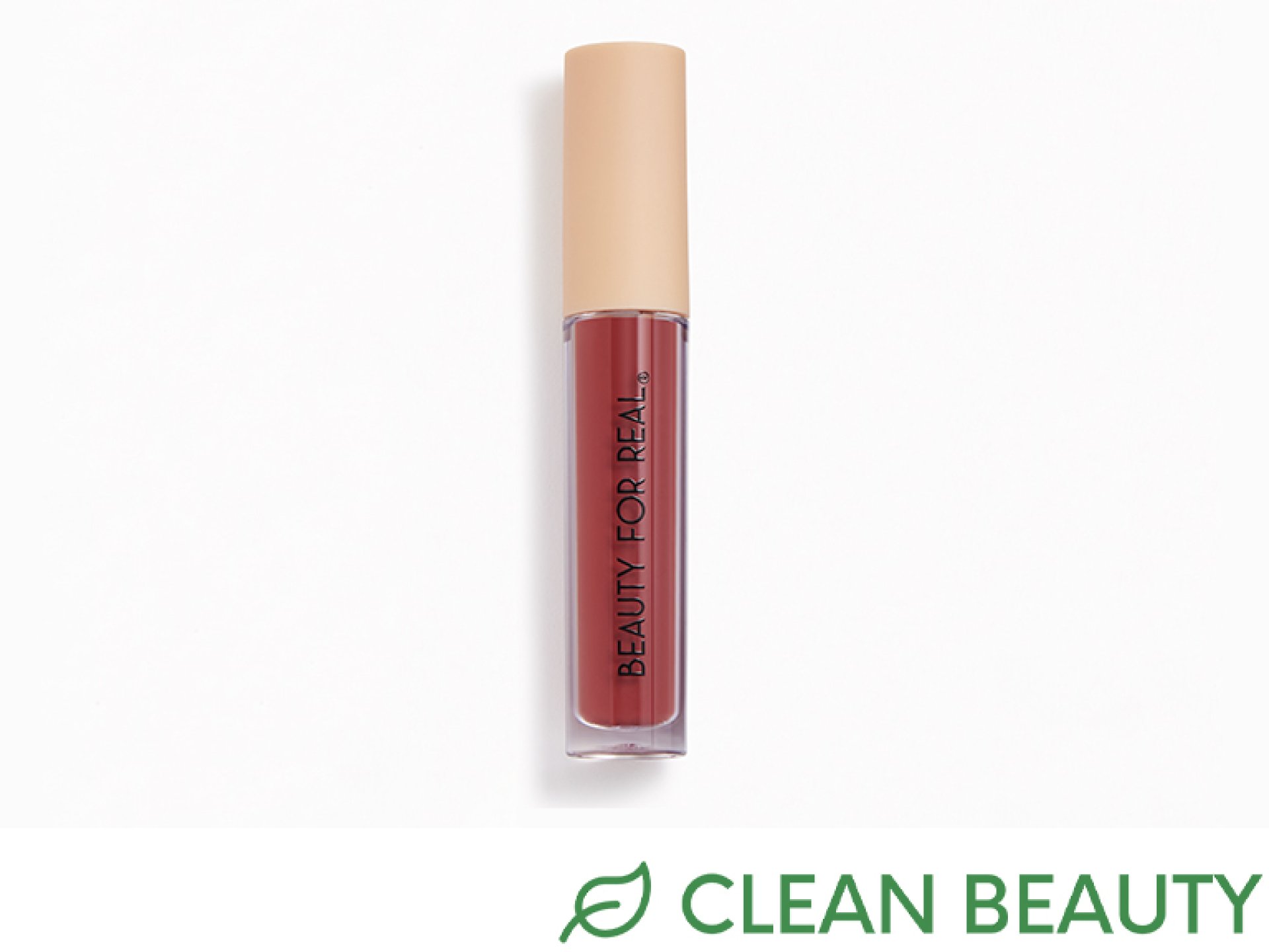 BEAUTY FOR REAL Be Seen Weightless Liquid Lipstick in Maxed Out_Clean