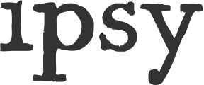 Black ipsy logo
