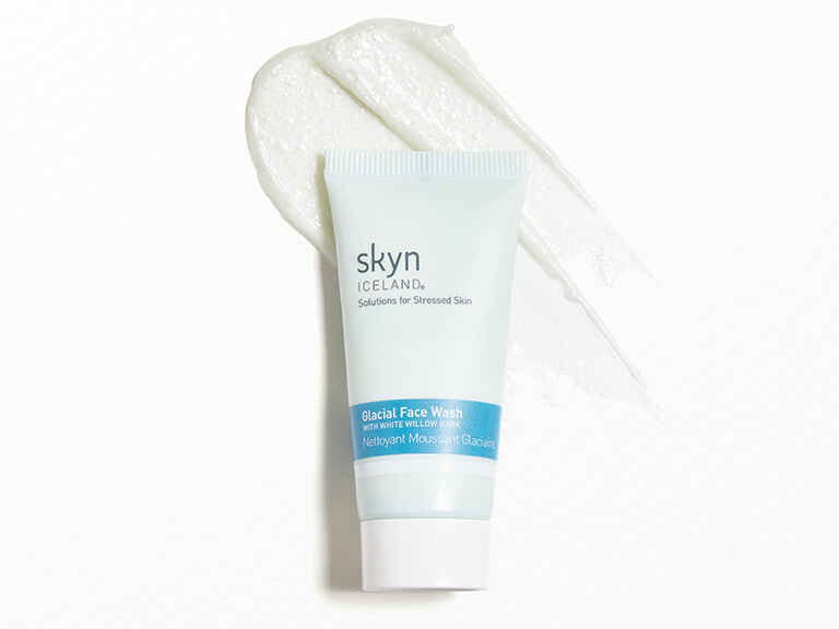Glacial Face Wash with White Willow Bark by SKYN ICELAND Skin Cleanser IPSY