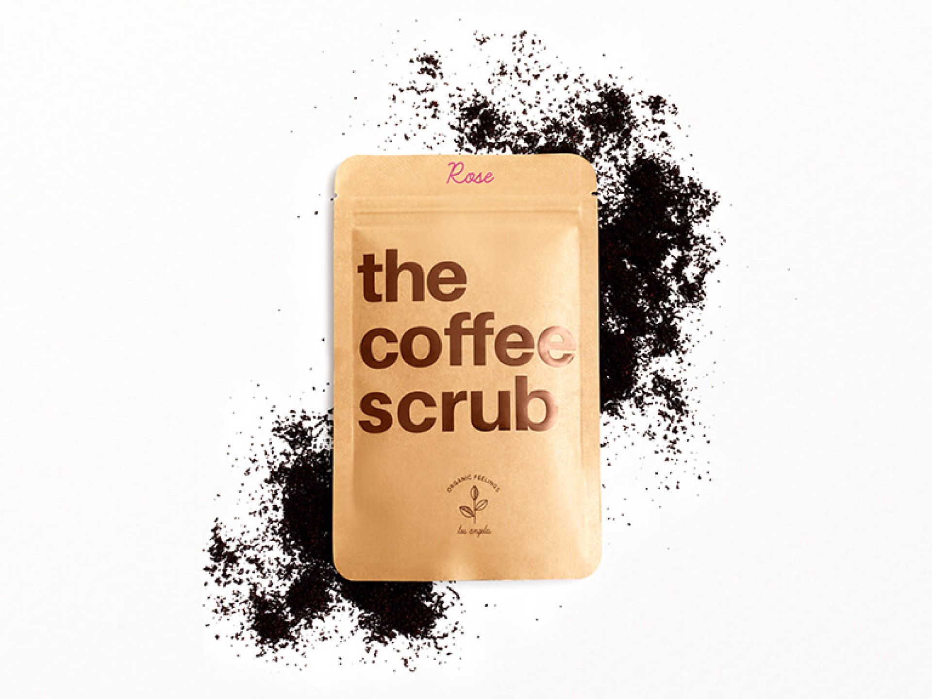 THE COFFEE SCRUB The Coffee Scrub in Rose
