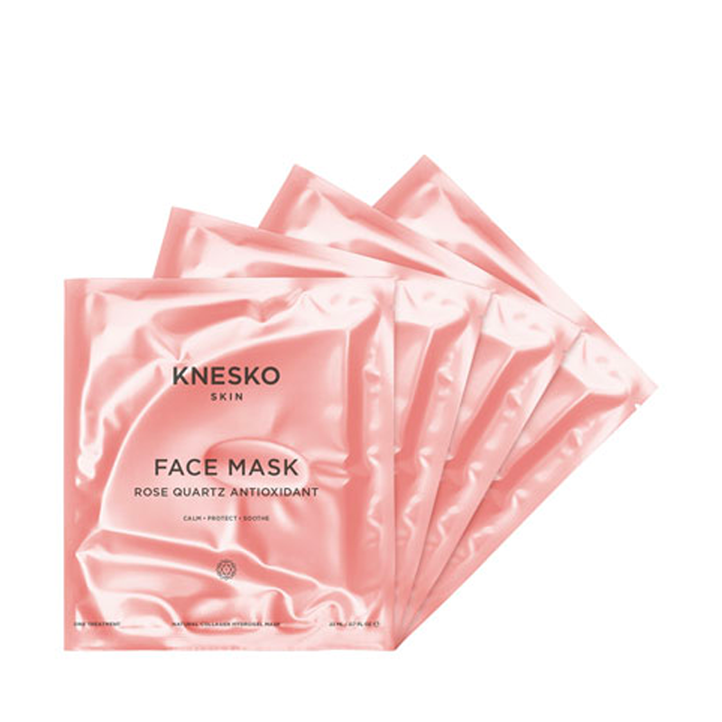 Rose Quartz Antioxidant Face Mask by KNESKO Skin Treatment Sheet