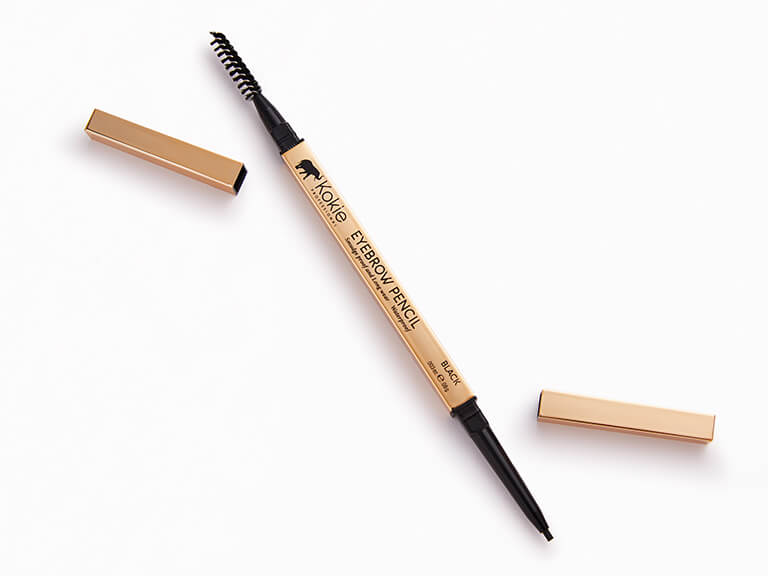 Brow Pencil in Black by KOKIE PROFESSIONAL Color Eyes Brows IPSY