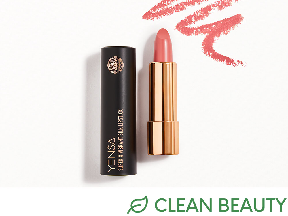 YENSA BEAUTY Super 8 Vibrant Silk Lipstick in Free Spirit_Clean