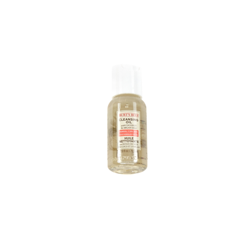 burt's bees cleansing oil with coconut & argan