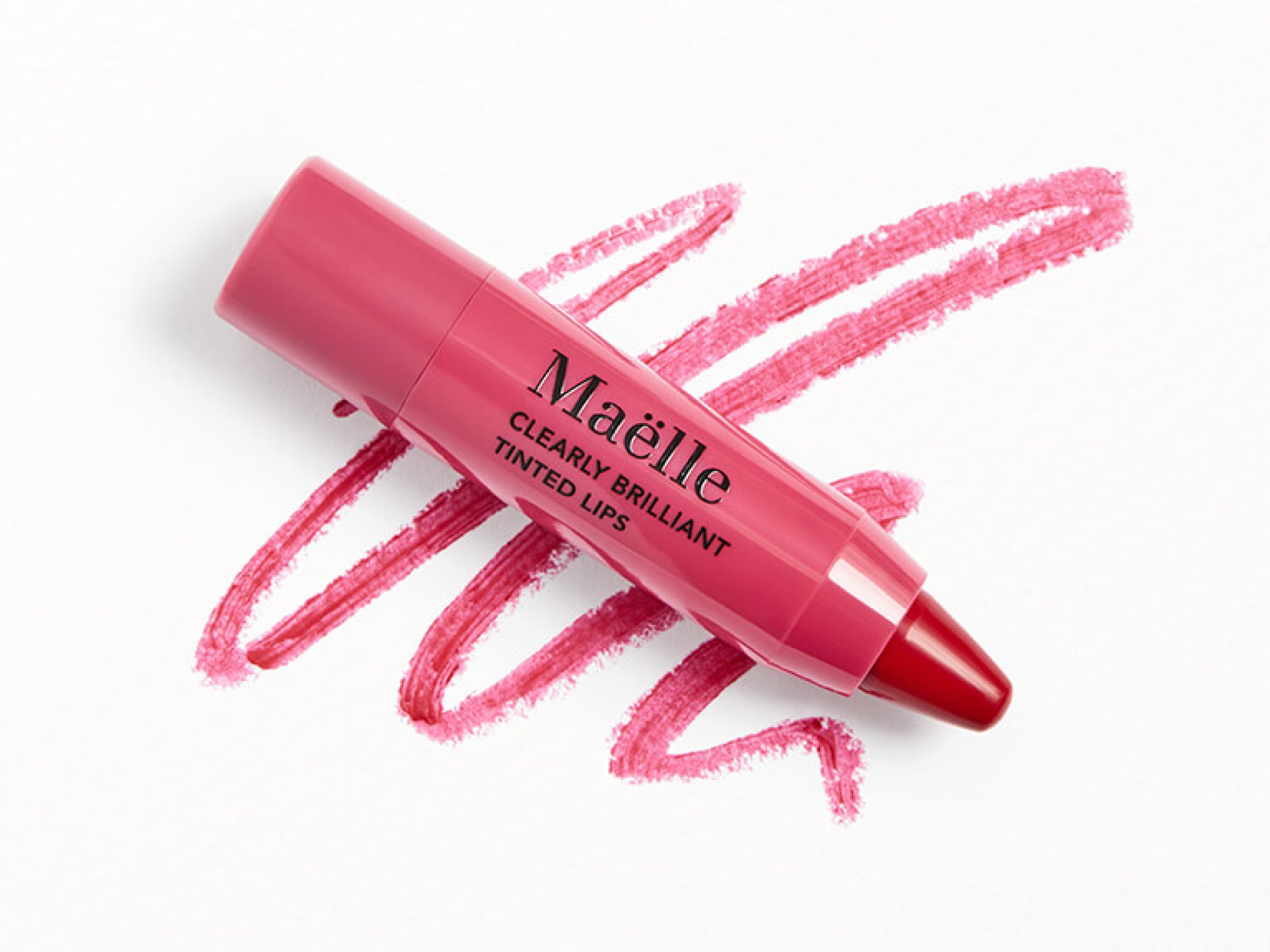 MAËLLE BEAUTY Clearly Brilliant Tinted Lips in Fuchsia