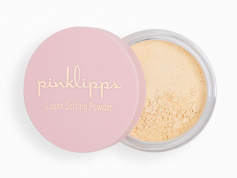 Loose Setting Powder in Banana by PINKLIPPS COSMETICS Color