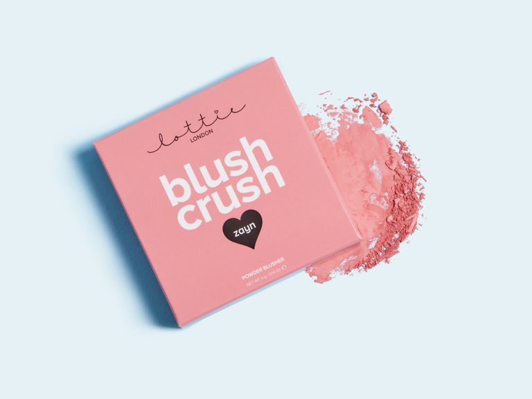 lottie london blush brush