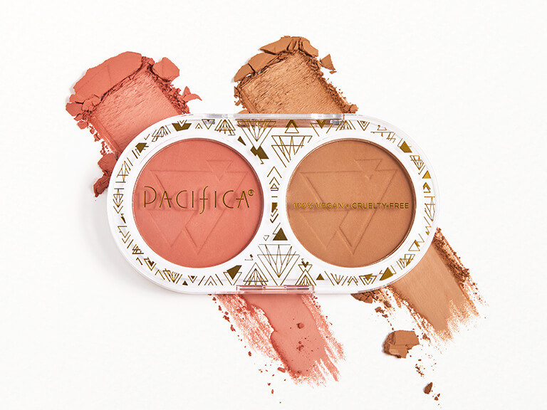 Bronzer And Blush Duo In Desert Matte And Sunset Matte By Pacifica Beauty Color Cheek Bronzer Contour Ipsy