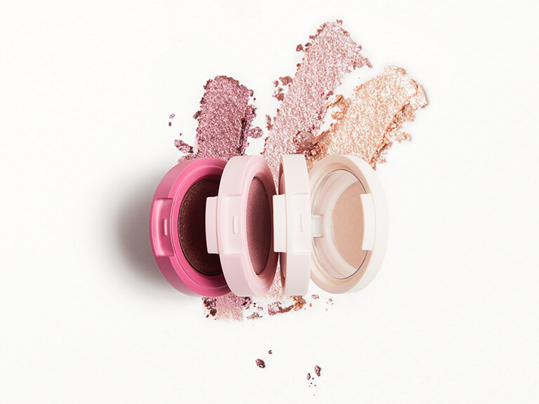 Beauty Bento Bouncy Shimmer Eyeshadow Trio In Rosewater By Kaja Color Eyes Eyeshadow Ipsy