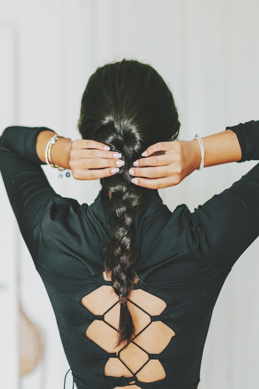 How To Dutch Braid Your Own Hair Step By Step For Complete